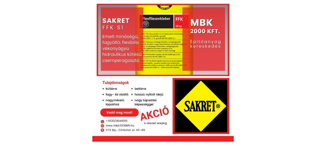MBK 2000 Kft. - Építőanyag kereskedés